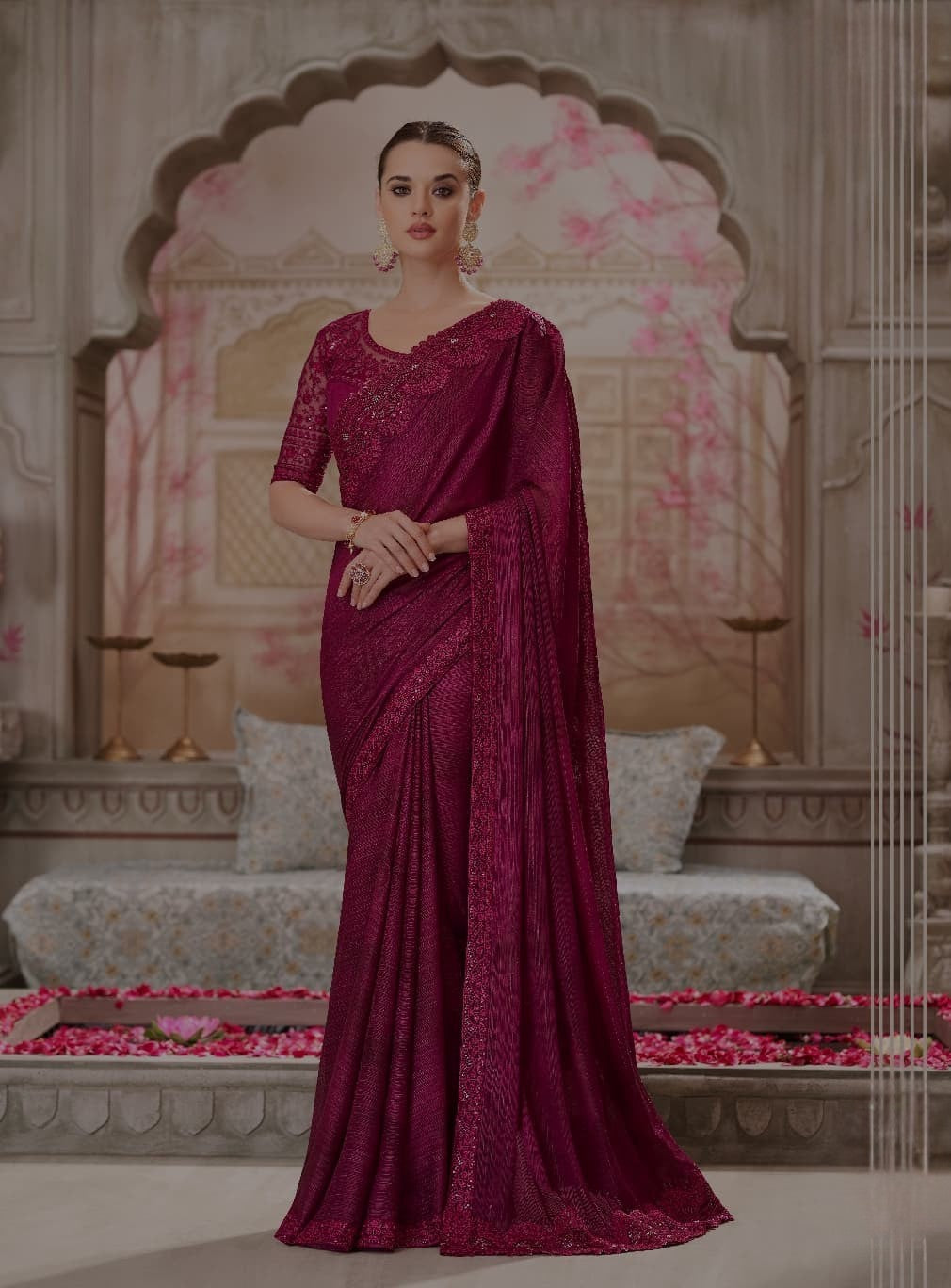 Designer Pure Organza Saree π« | Heavy Work Blouse π | Party Wear Saree by Pankhu Fashion & Zankhi Boutique