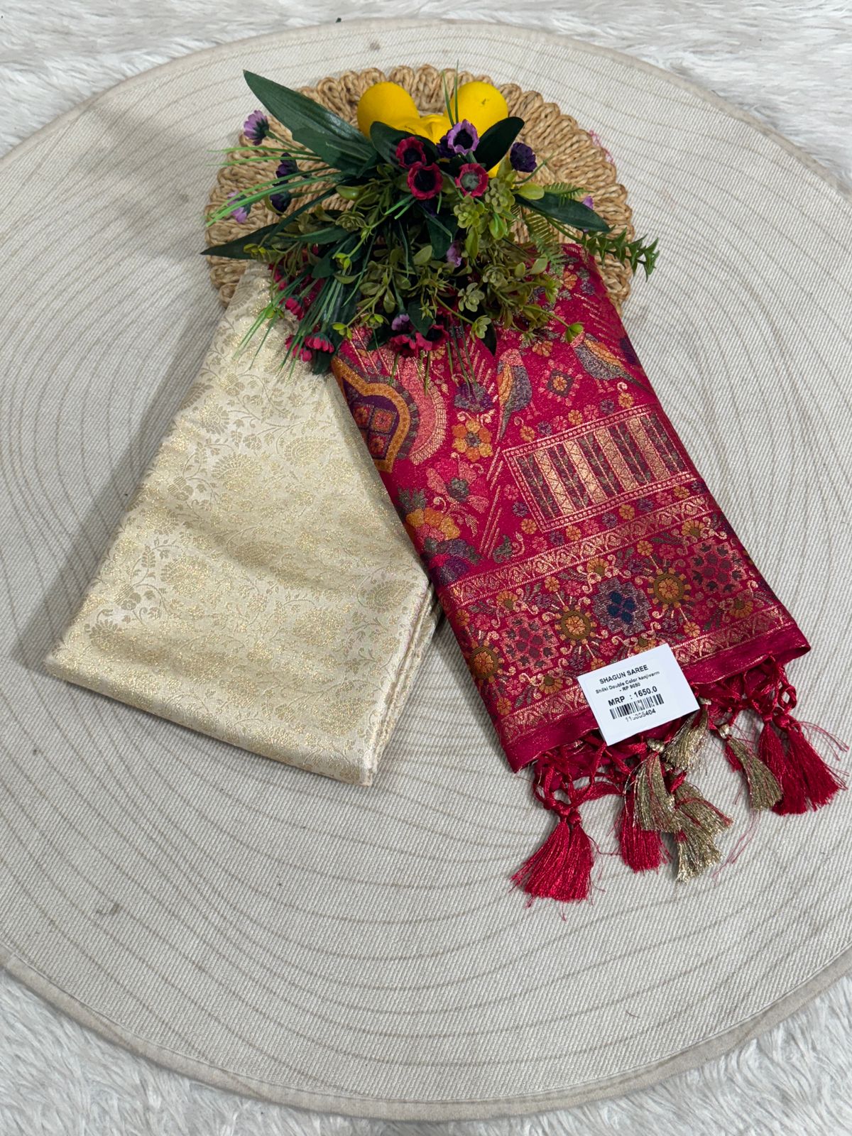 Traditional Kanjivaram Silk Saree with Rich Zari Pallu β Bridal & Festive Elegance β¨πͺπ