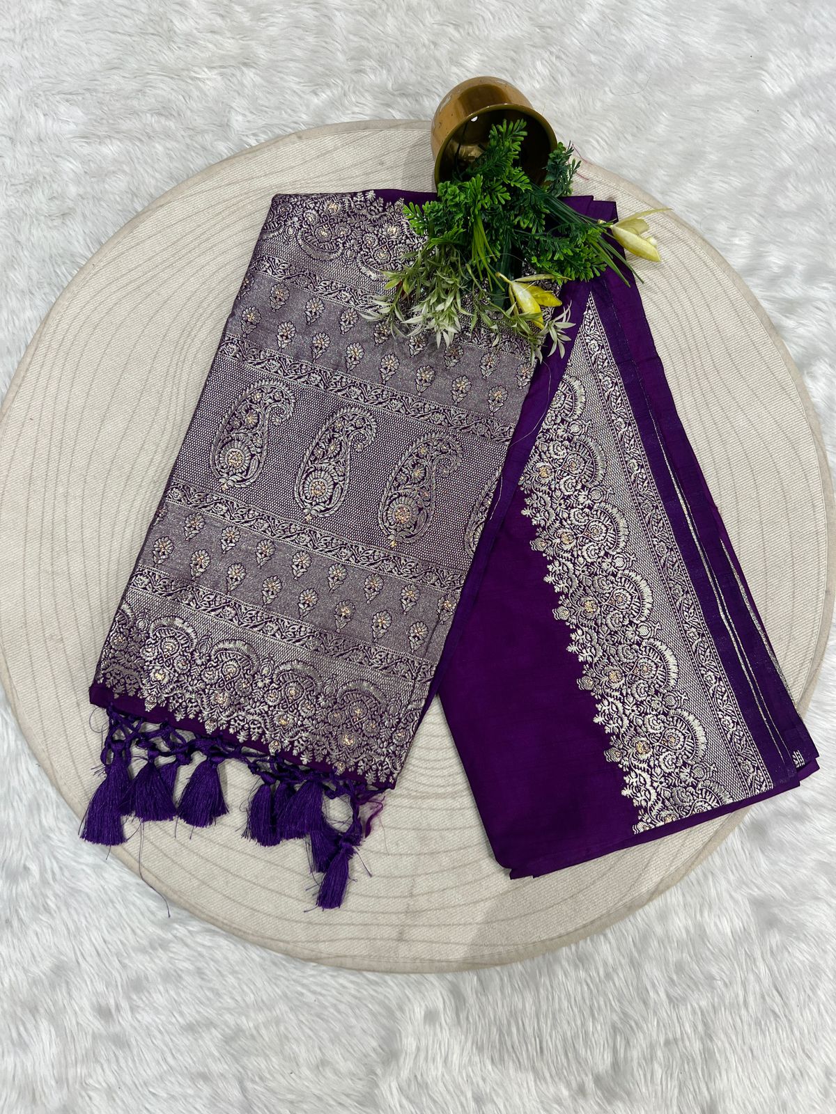 ✨ Gala Border Embroidered Saree | Multi-Color Magic 🌈 | Heavy Full Work Saree 👑 | Festive & Bridal Favorite 💃