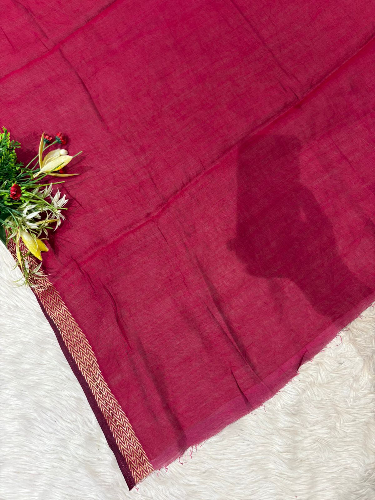 Elegant Mughal Art Casual Saree for Women 👑 | Soft Fabric Ethnic Wear for Daily & Festive Look | Shagun Sarees