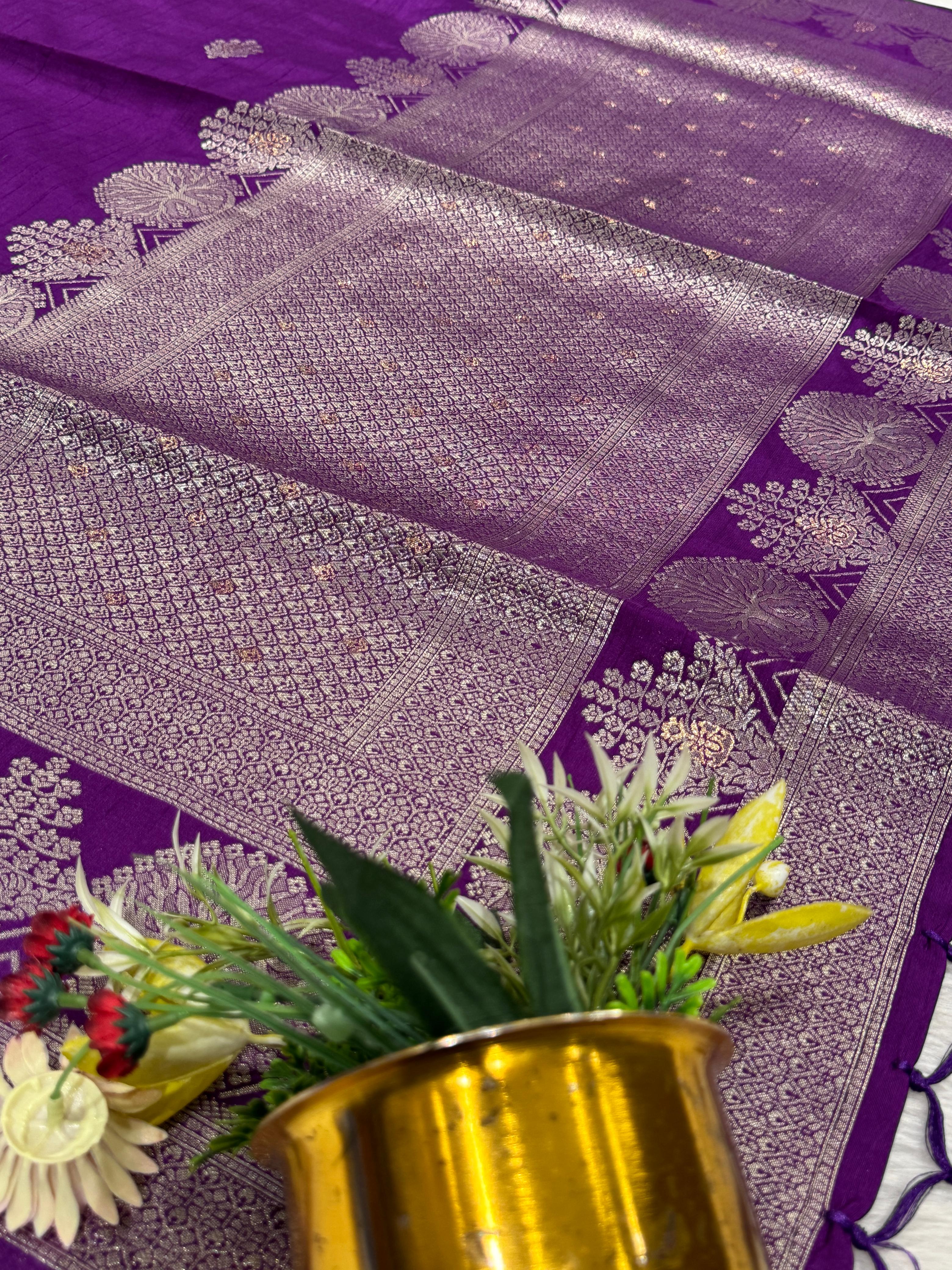 🌟 Gala Border Saree with Unique Embroidery | Multi-Color Elegance 🌈 | Festive & Bridal Special 👑