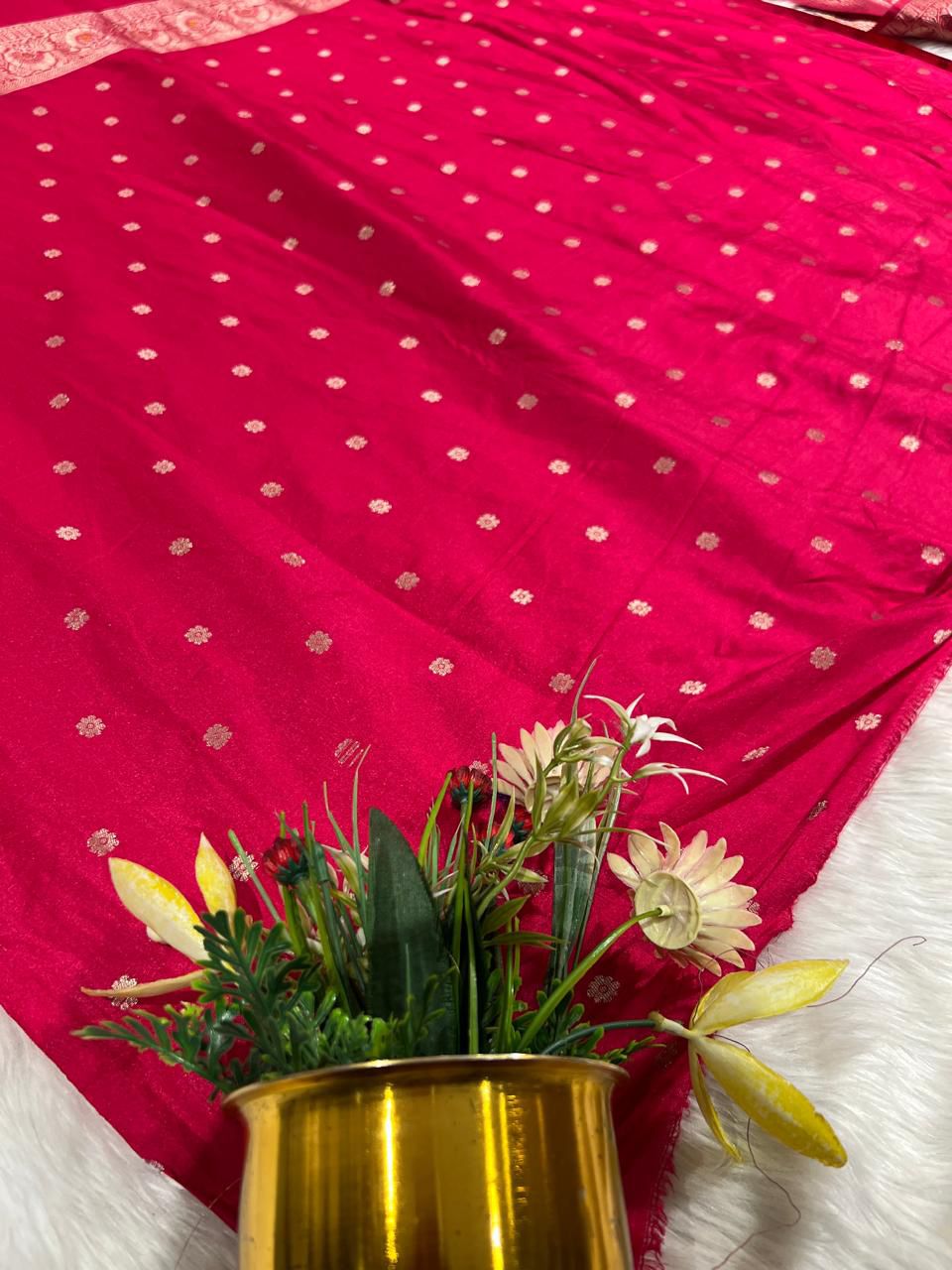 Heavy Work Saree for Wedding & Party 🎉 | Full Embroidery with Jaal Pallu ✨ | Shagun Fashion Exclusive