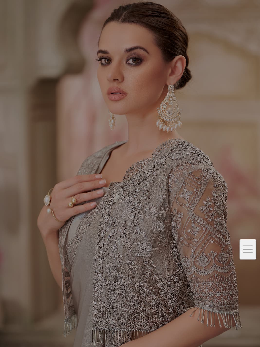 Pure Organza Party Wear Saree with Embroidered Shrug ✨ | Fancy Designer Saree for Weddings & Functions | Shagun Fashion Exclusive | Unstitched Blouse 👚